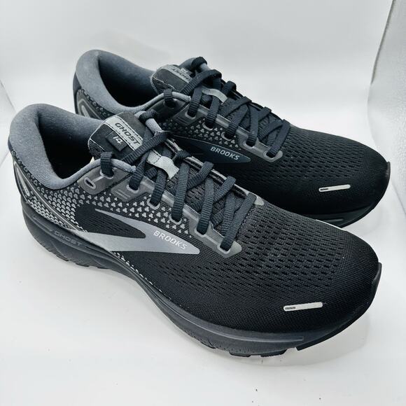 Size 11 - Brooks Ghost 14 Black Women’s Athletic Running Shoes - Picture 2 of 8